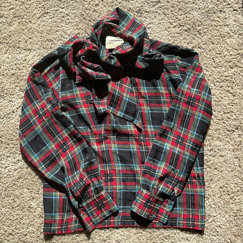 Vintage Saint Laurent Silk Blouse
